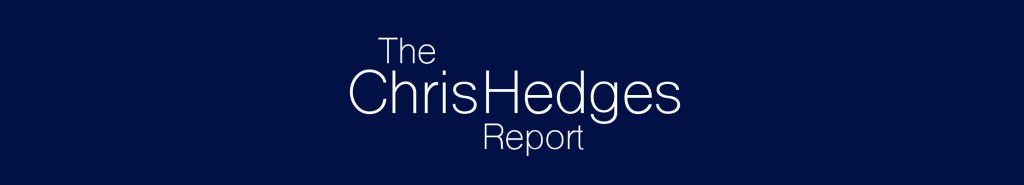 The Chris Hedges Report logo text