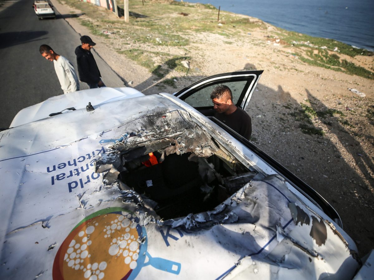 ‘This is unforgivable’: Israeli airstrike kills 7 World Central Kitchen workers